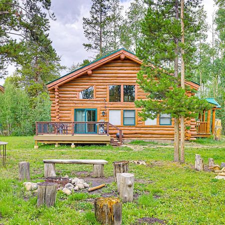 Grand Lake Cabin With Direct Access To Rocky Mtn Np! Luaran gambar