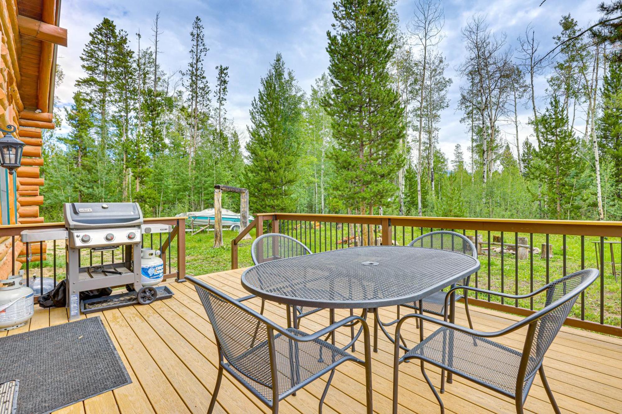 Grand Lake Cabin With Direct Access To Rocky Mtn Np! Luaran gambar