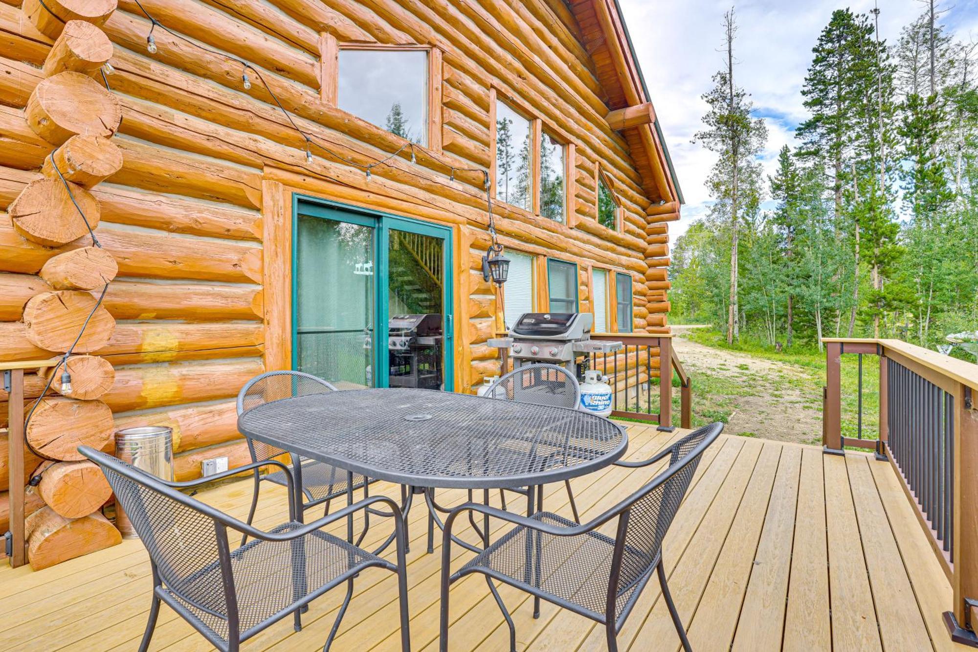 Grand Lake Cabin With Direct Access To Rocky Mtn Np! Luaran gambar