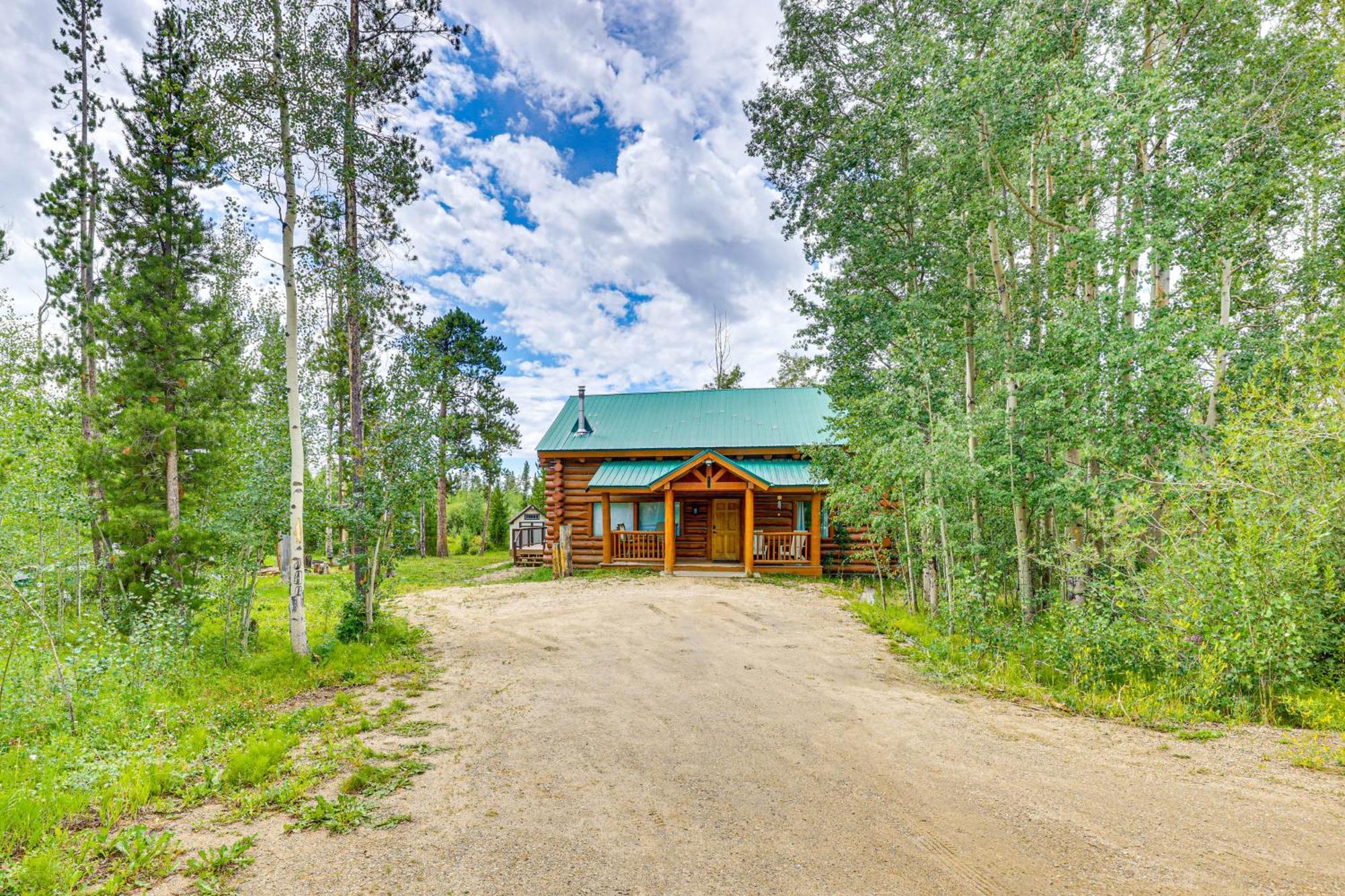 Grand Lake Cabin With Direct Access To Rocky Mtn Np! Luaran gambar