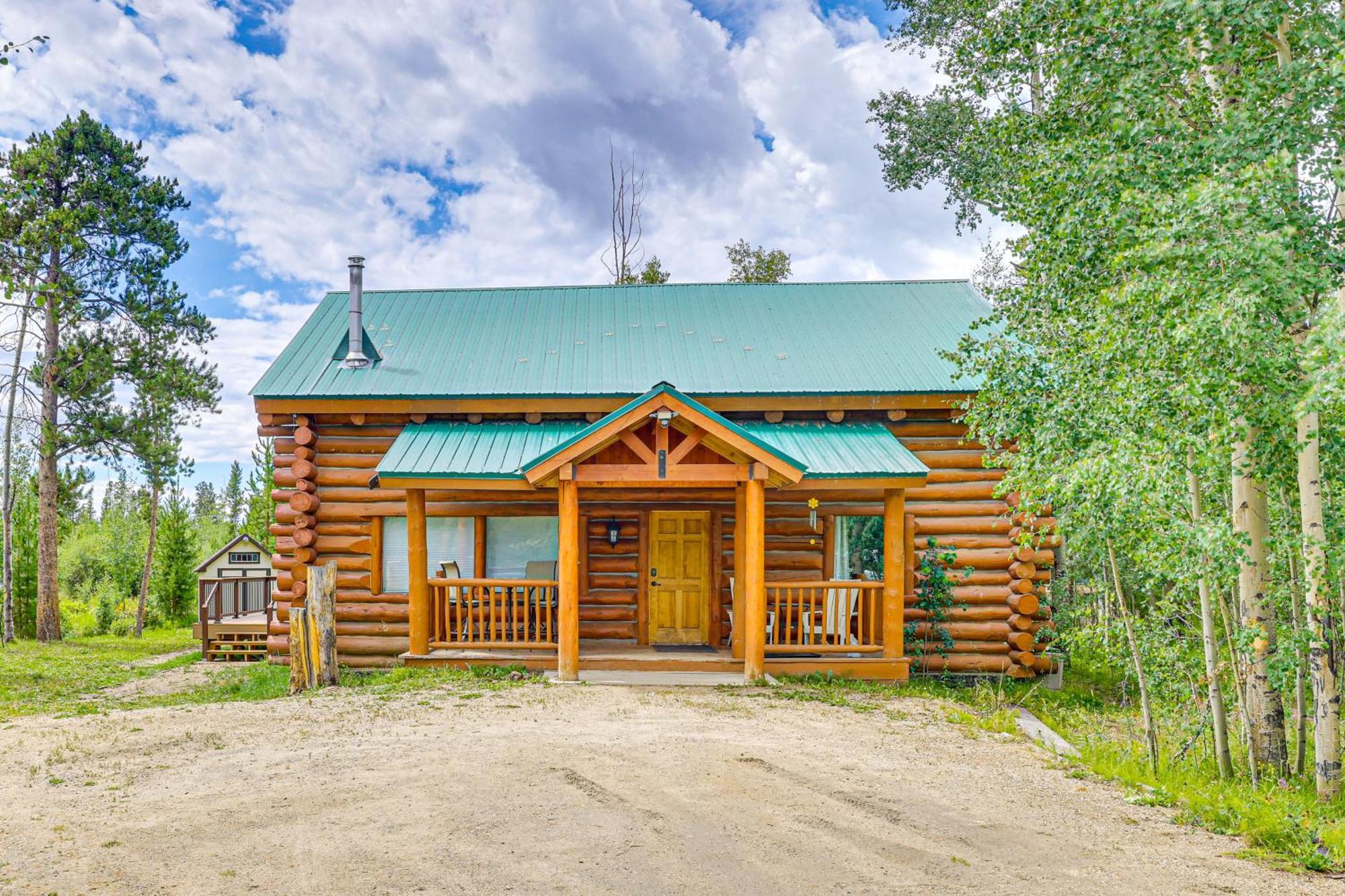 Grand Lake Cabin With Direct Access To Rocky Mtn Np! Luaran gambar