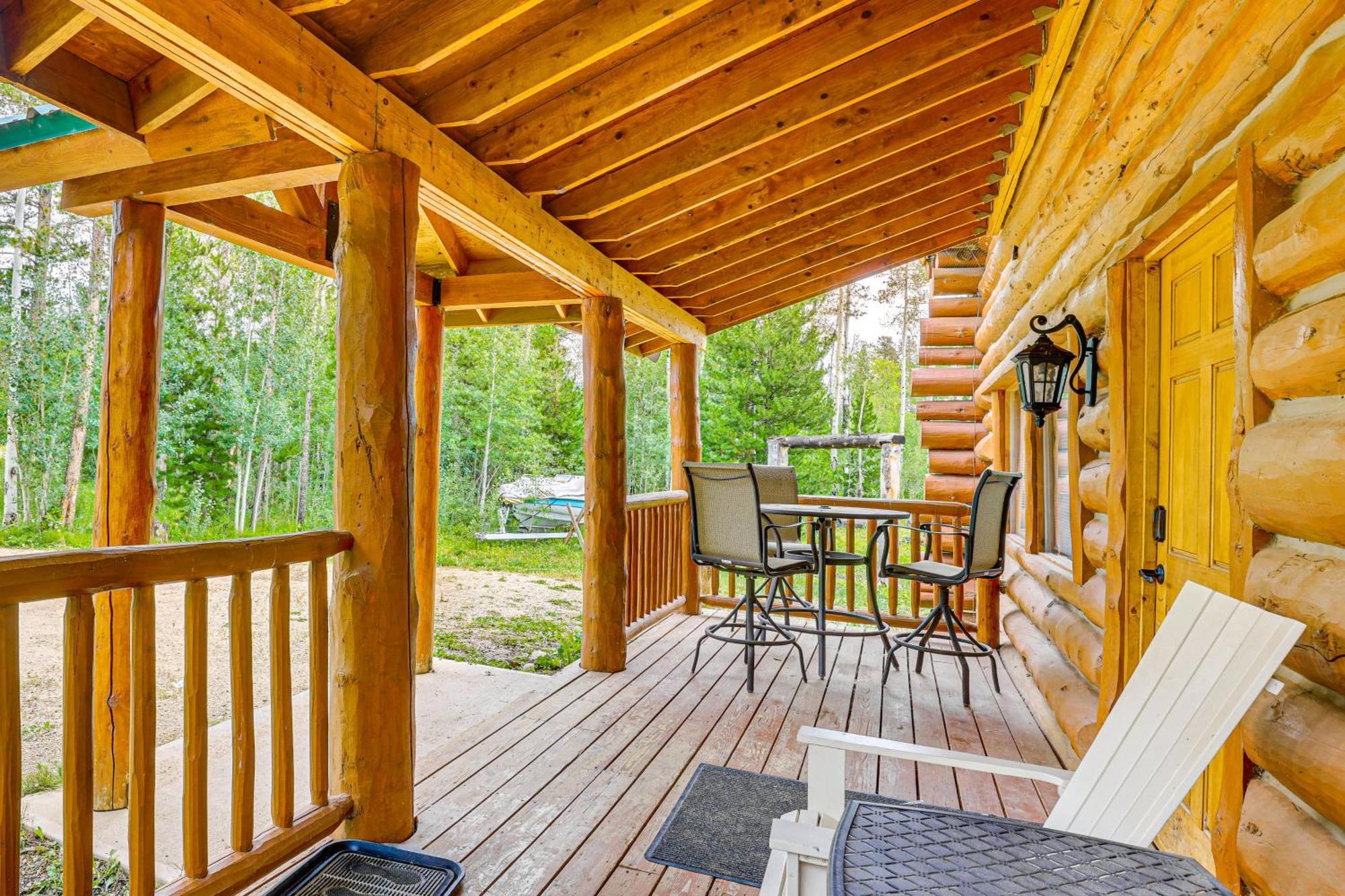 Grand Lake Cabin With Direct Access To Rocky Mtn Np! Luaran gambar